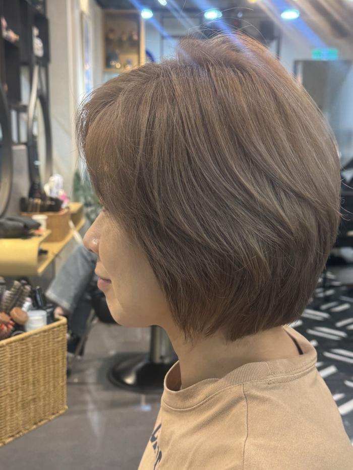 奶霧可可層次鮑伯