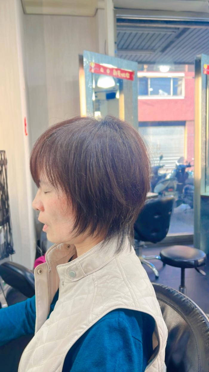 #日系圓弧鮑伯#狼🐺尾剪#犮