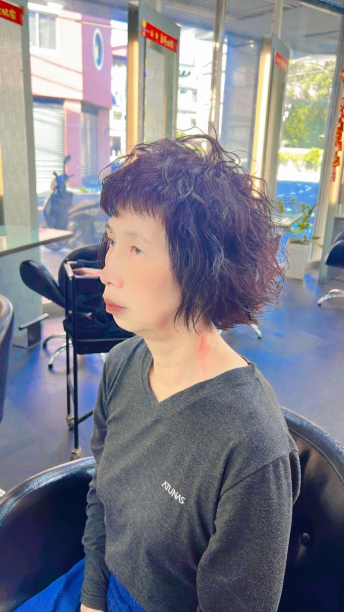 慵懶燙#睡不醒頭