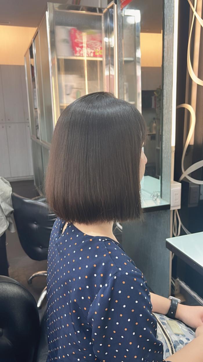 中長鮑伯Medium鎖骨中長髮