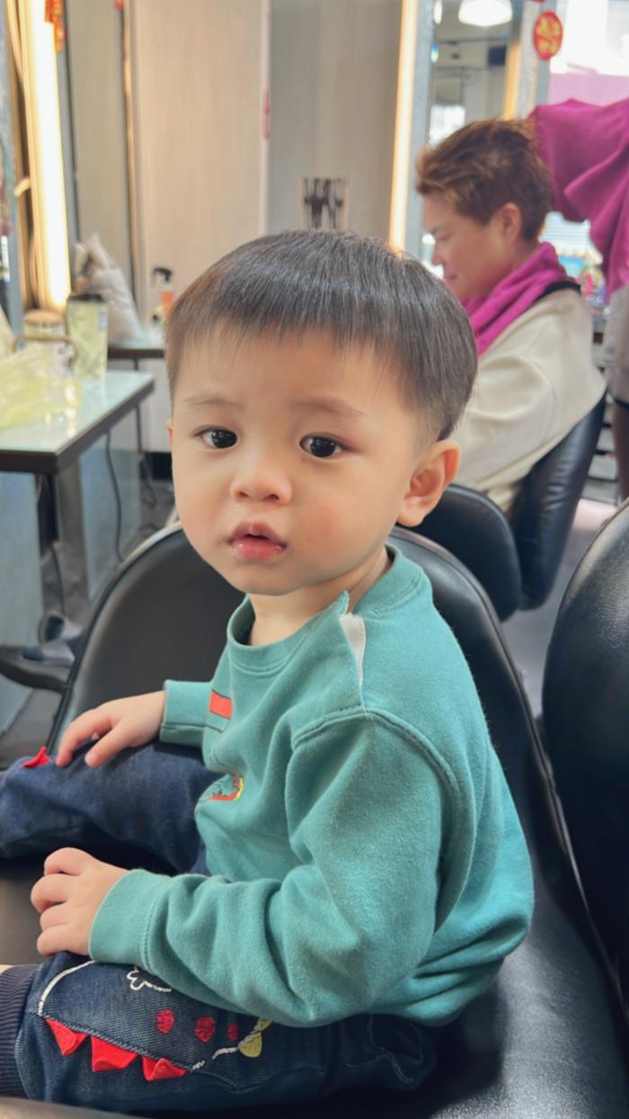 兒童髮型#空氣感瀏海#漸層