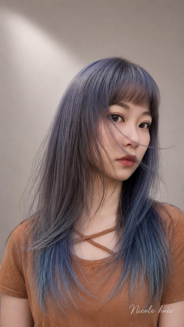 線條染