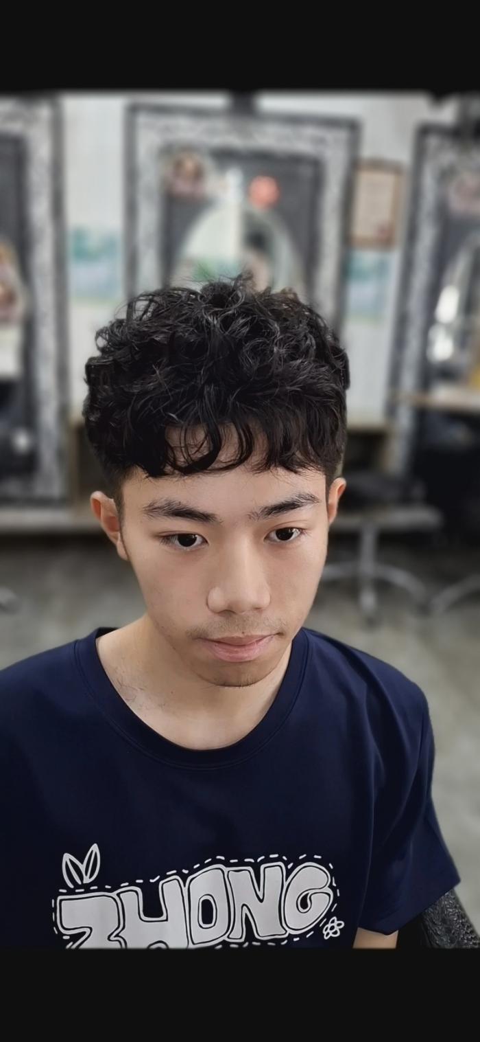 男士羊毛卷