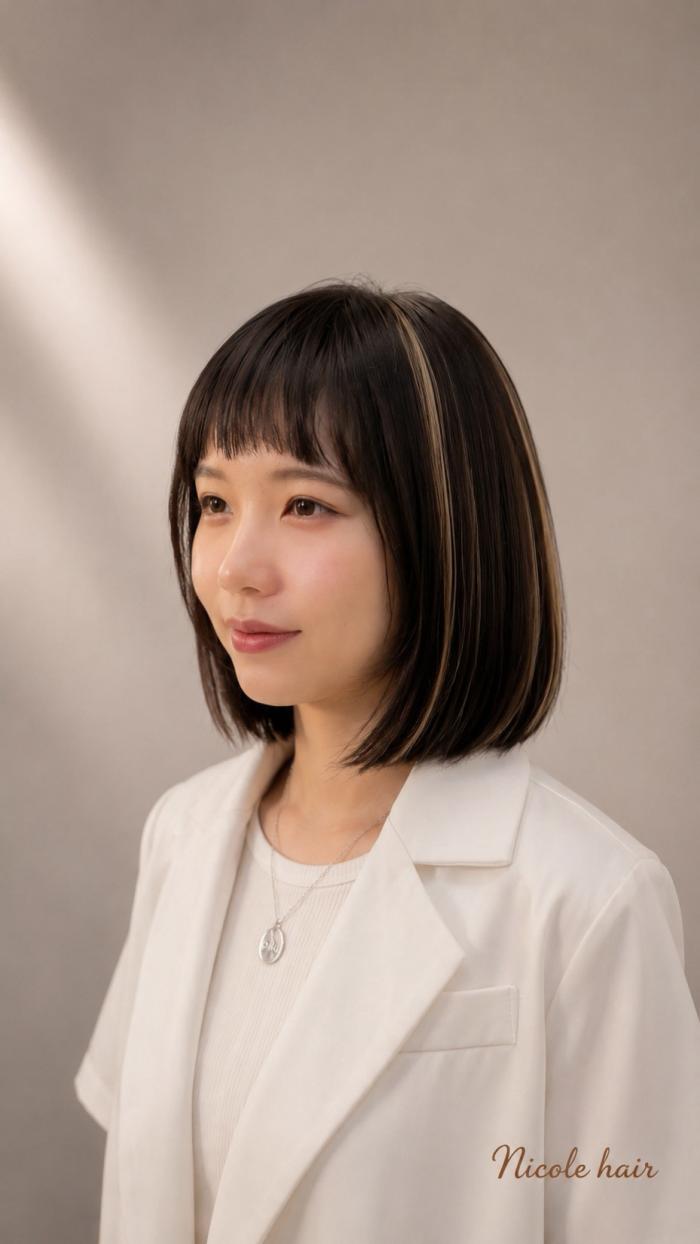 線條染