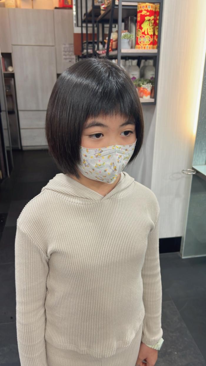 兒童髮型小女孩流蘇造型