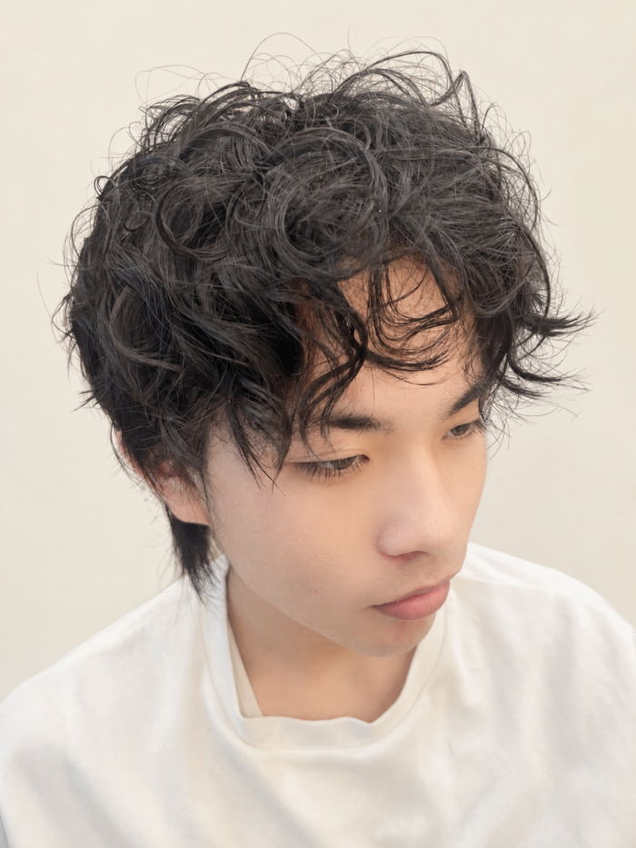 男士燙髮