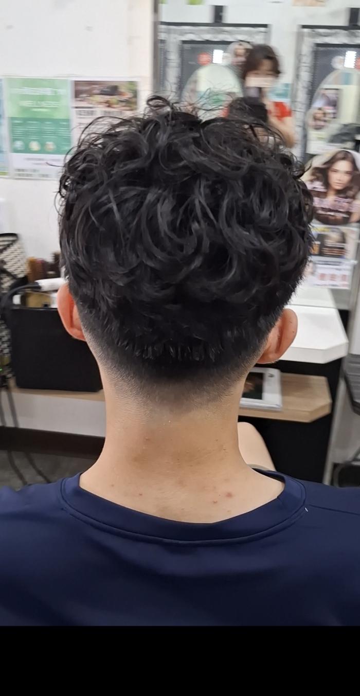 男士羊毛卷