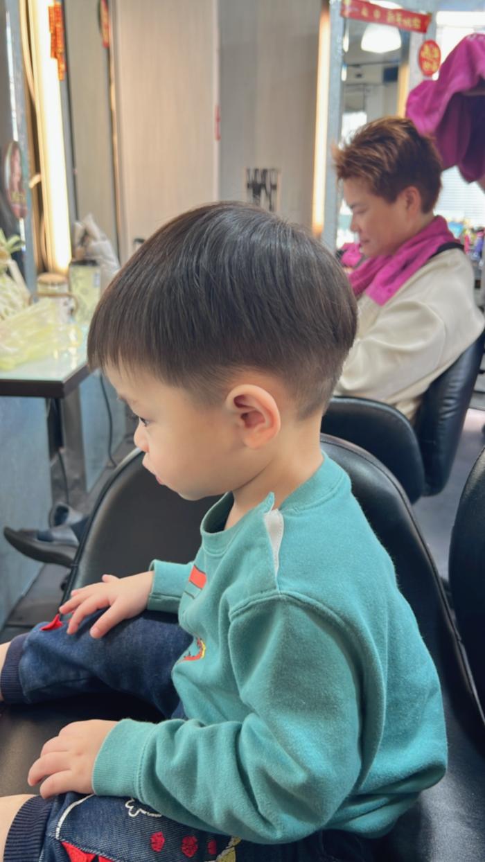 兒童髮型#空氣感瀏海#漸層