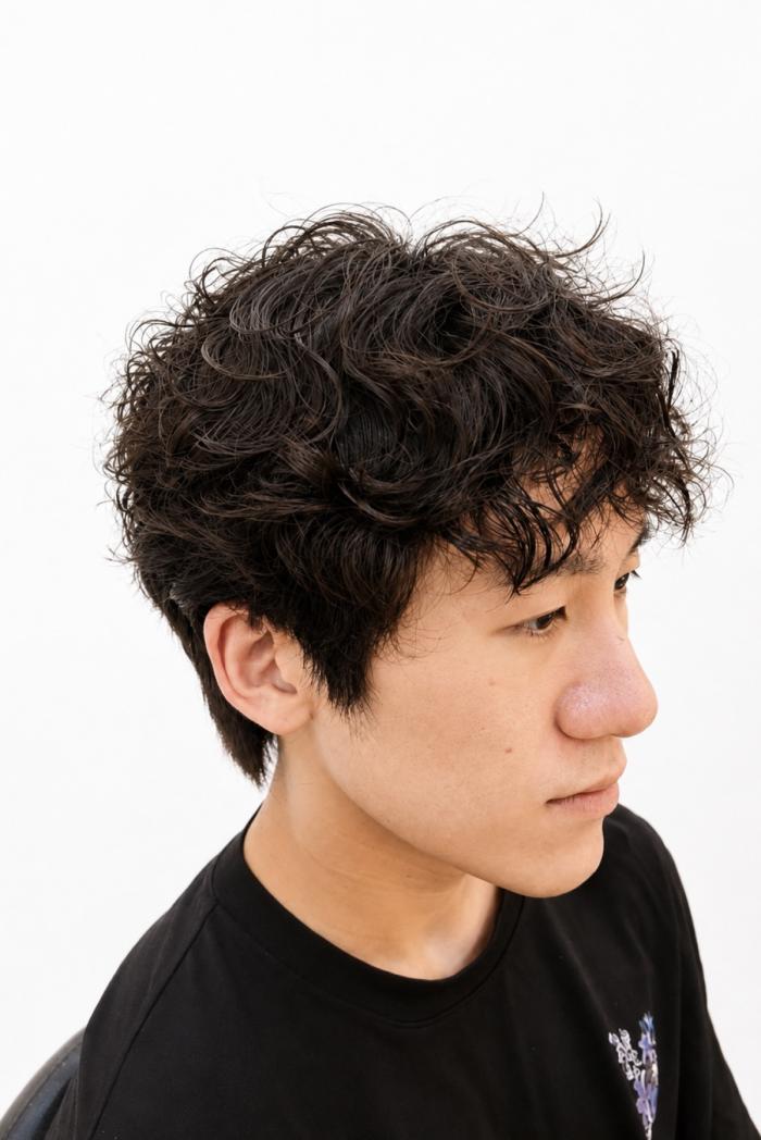 男士造型短髮