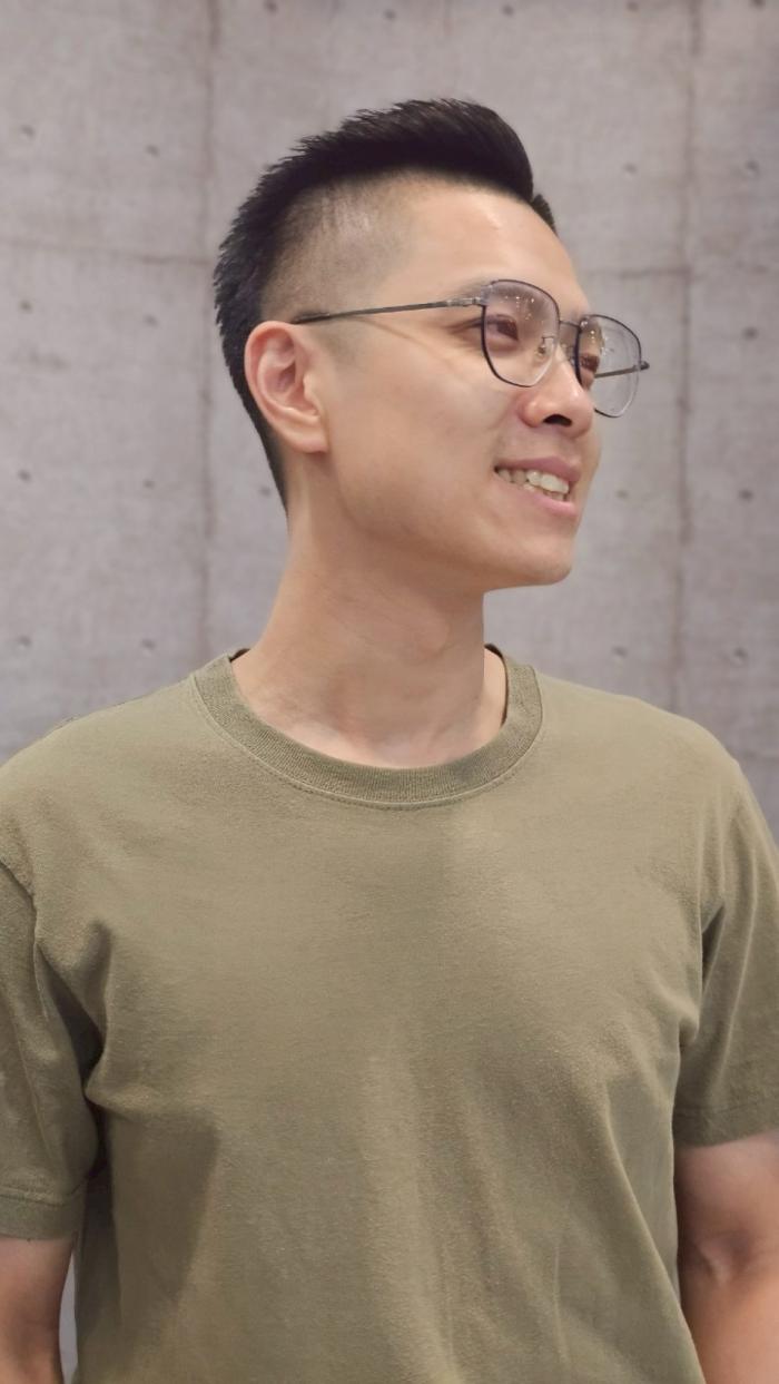 男士短髮漸層