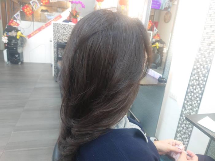 法式慵懶燙浪漫捲髮型