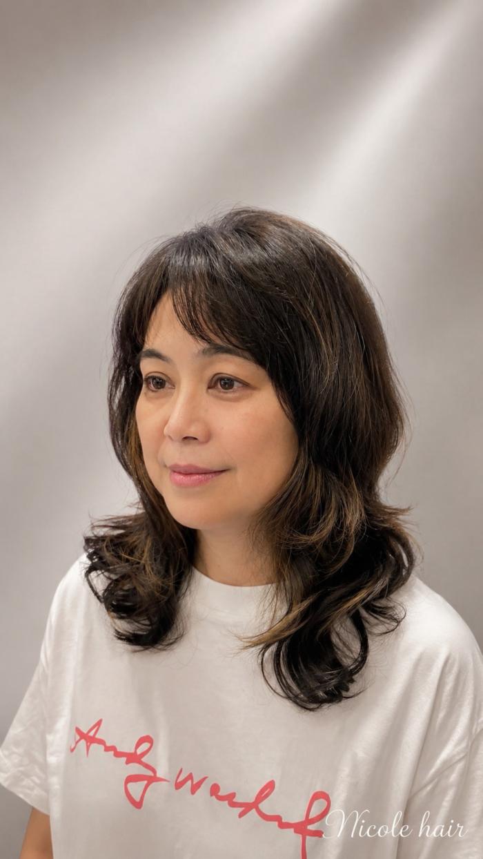 中長微翹