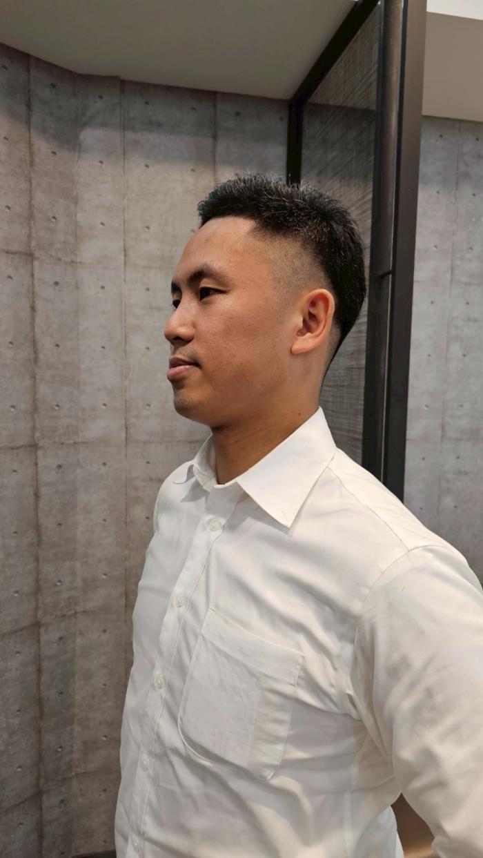 男士短髮漸層