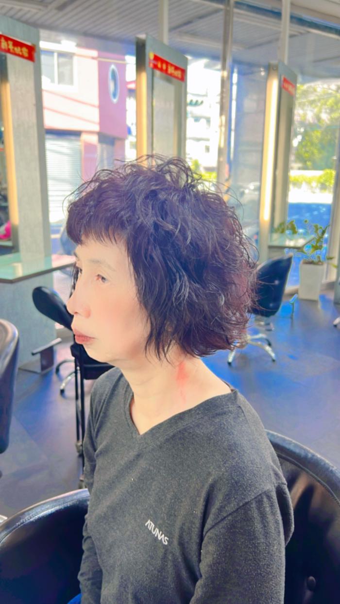 慵懶燙#睡不醒頭