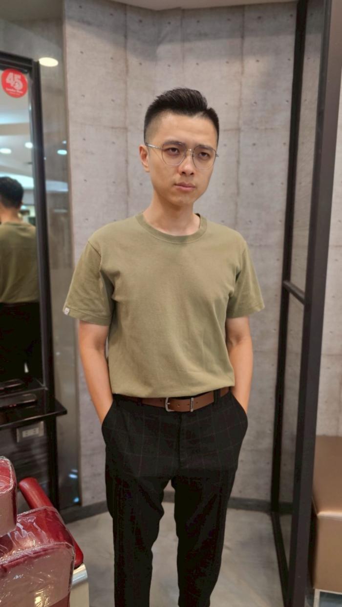 男士短髮漸層