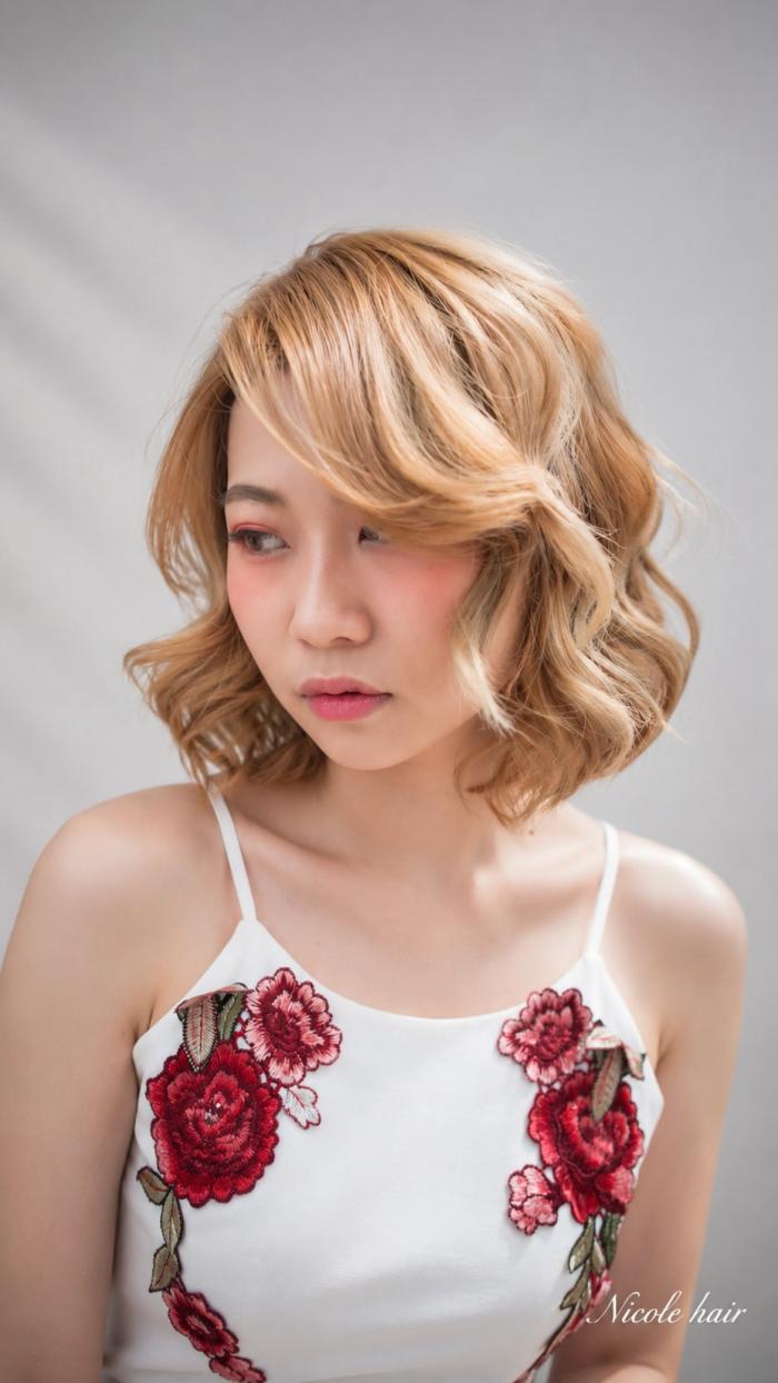 歐美短髮