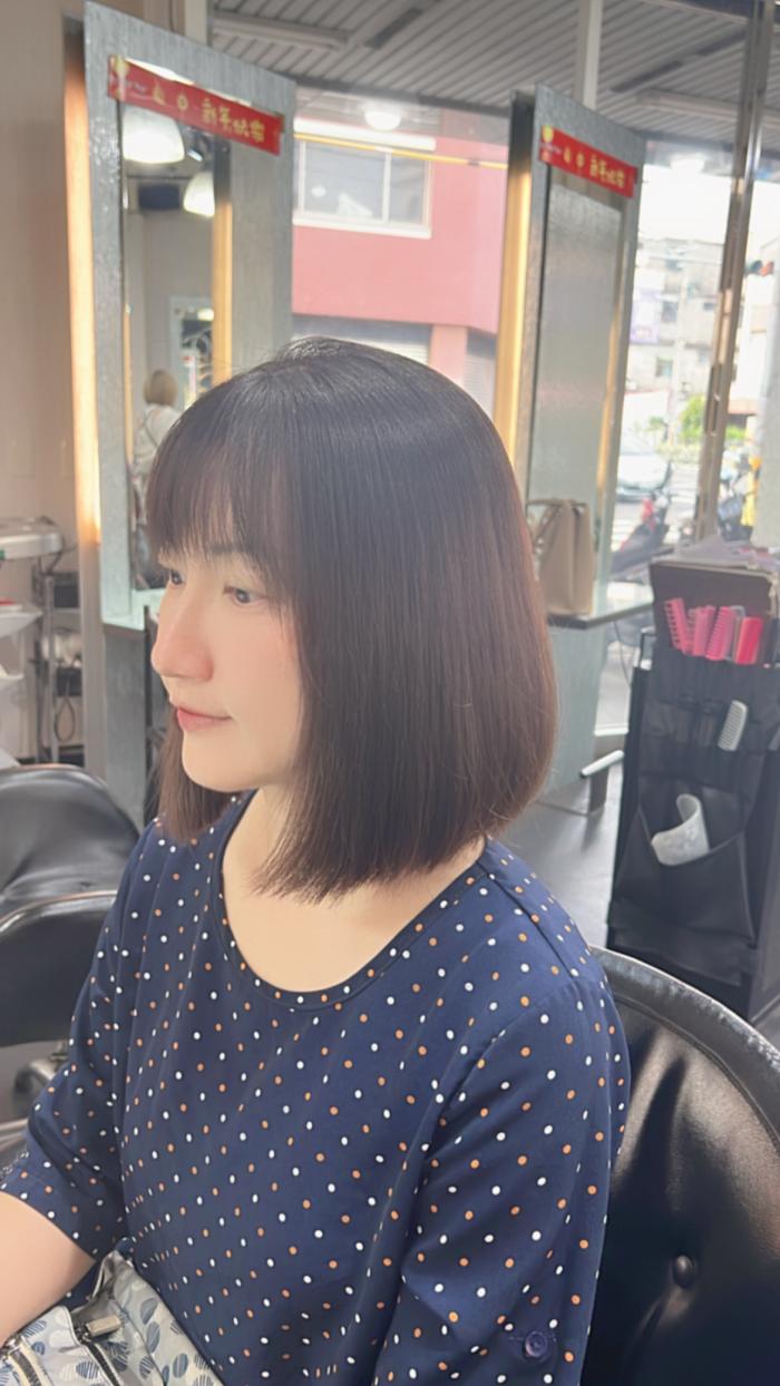 中長鮑伯Medium鎖骨中長髮